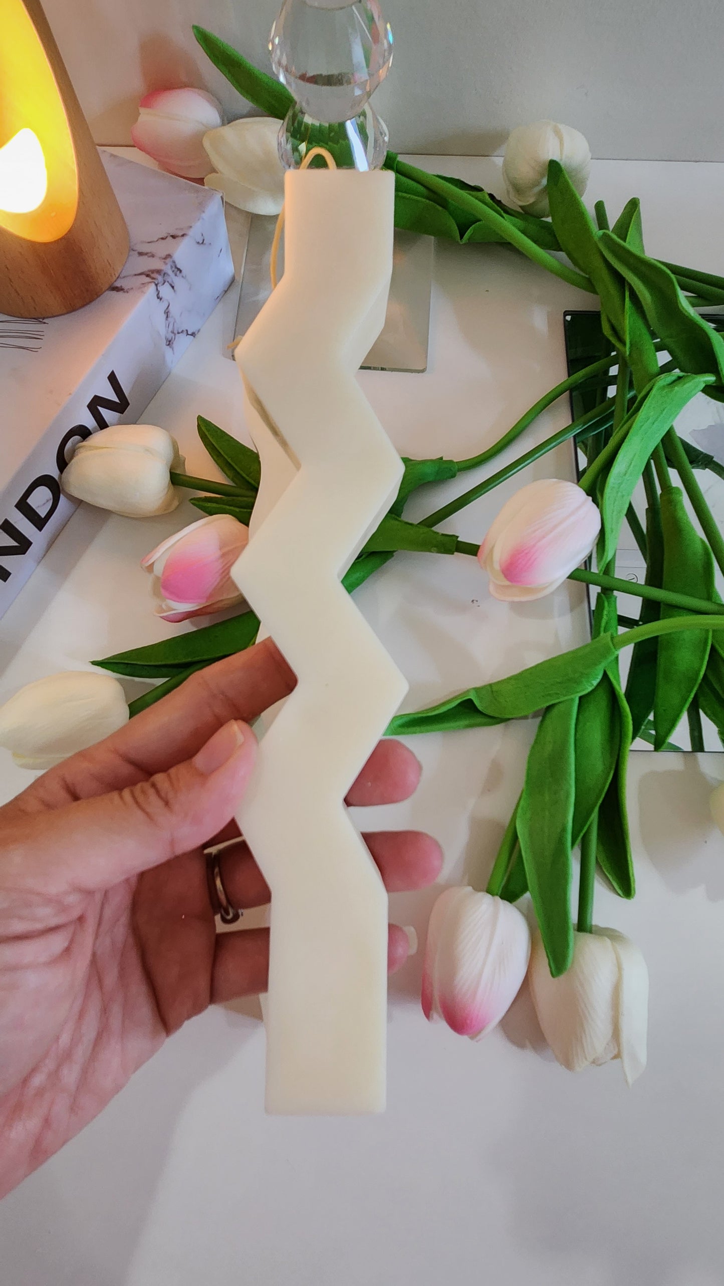 Set de velas Columna