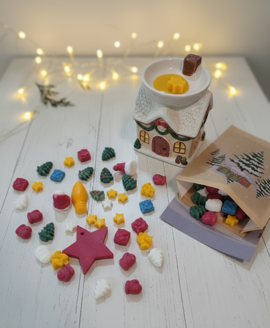 Wax melts Fiesta navideña