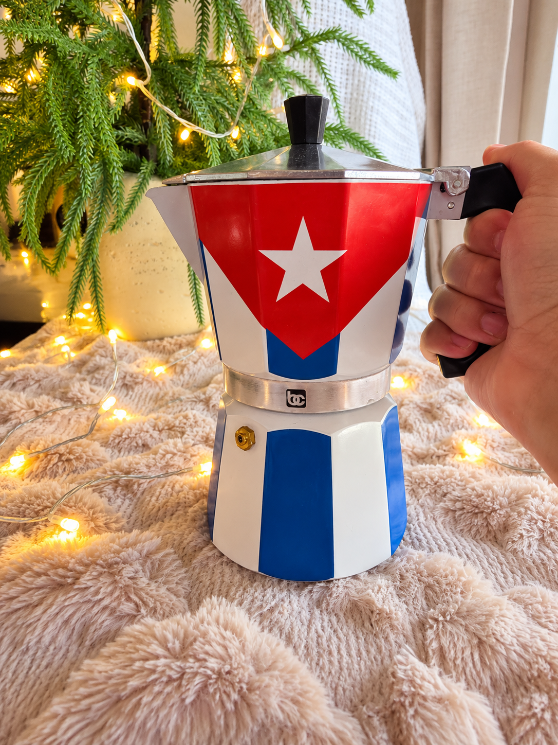 Coffee Maker Candle 6 Cups Cuba
