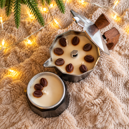 Coffee Maker Candle 3 Cups