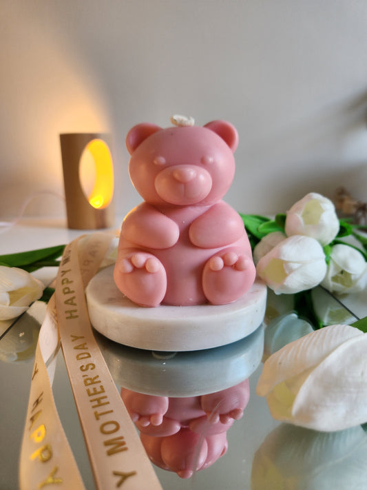 Mommy Bear Candle