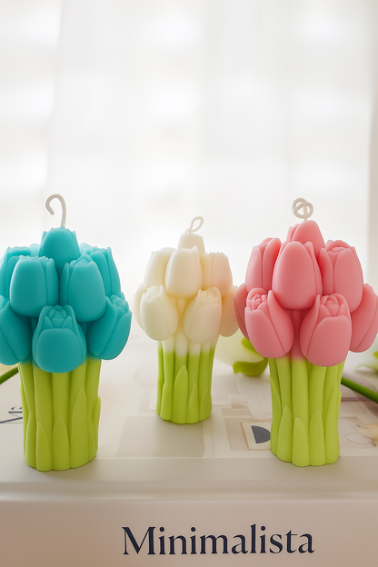 Vela Ramo de Tulipanes