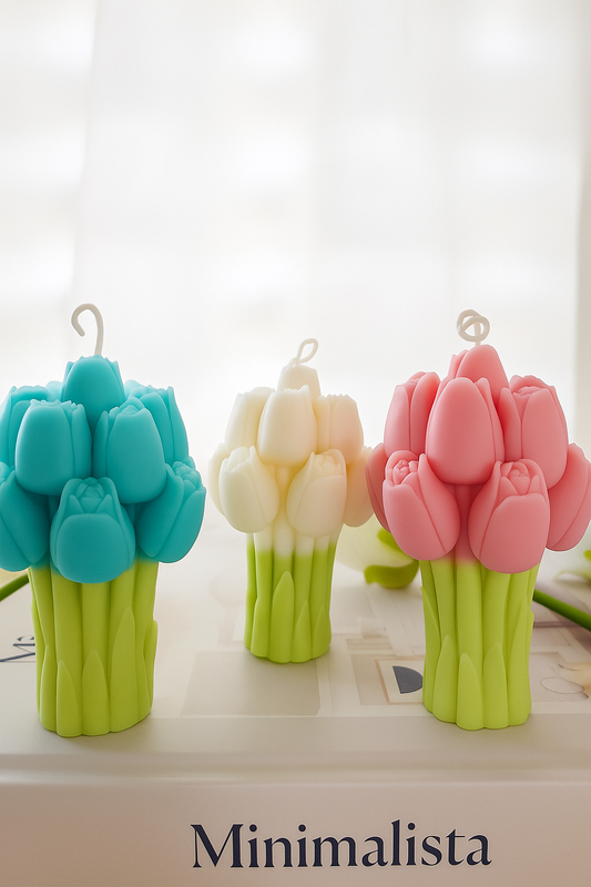 Vela Ramo de Tulipanes