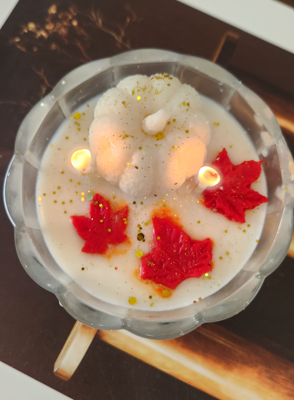 Autumn festival candle (sin tapa)