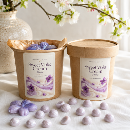 Wax melts Sweet Violet Cream