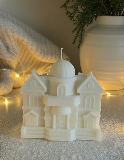 Vela Castillo Navideño