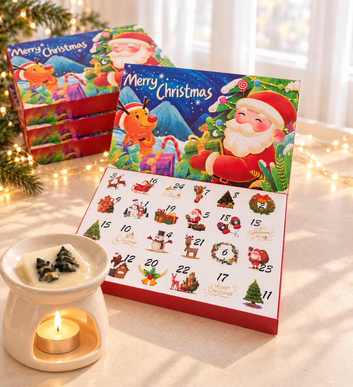 Preventa Calendario de Adviento Wax Melts, 24 aromas