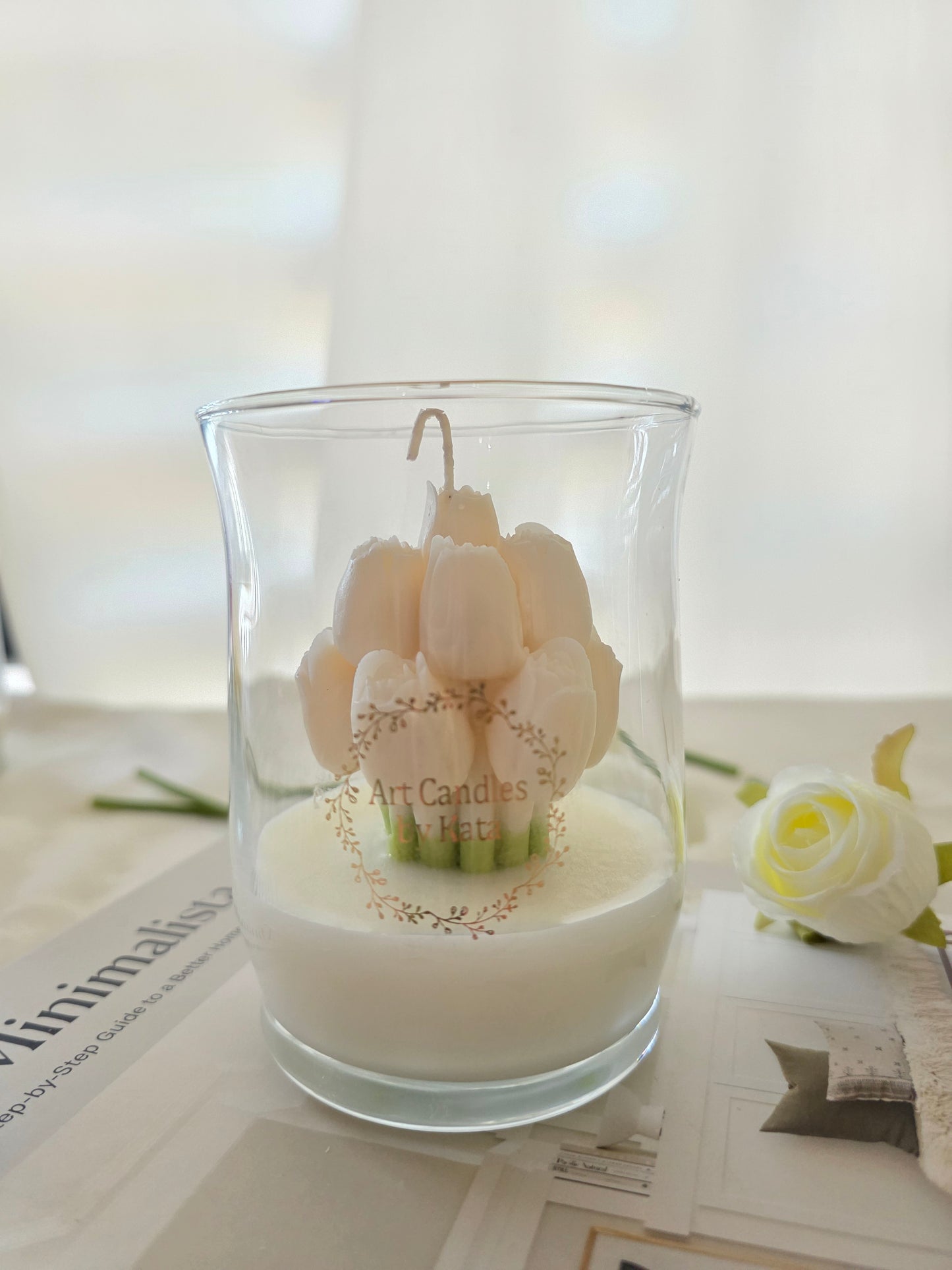 Vela Jardín de tulipanes