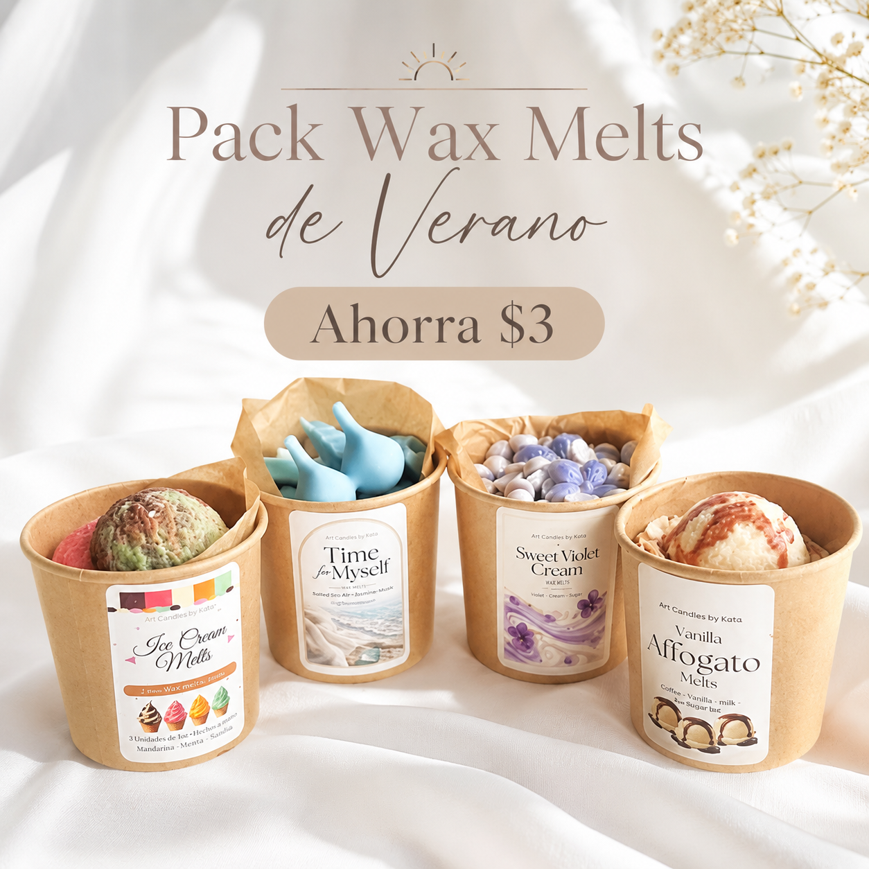 Pack completo Wax melts de Verano