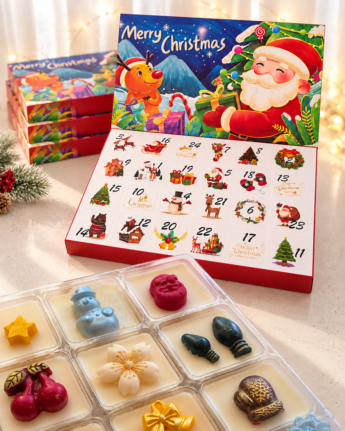 Preventa Calendario de Adviento Wax Melts, 24 aromas