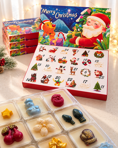 Preventa Calendario de Adviento Wax Melts, 24 aromas