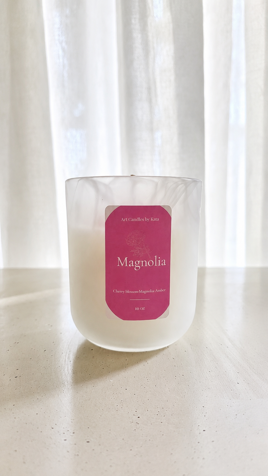 Vela Magnolia para empezar el día