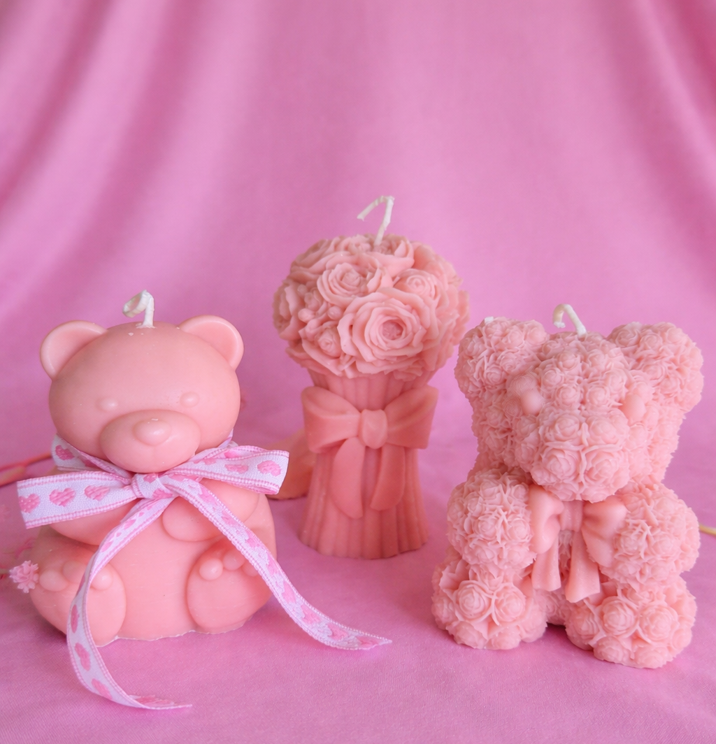 🎀 Trío Coquette: Colección Escultural de San Valentín