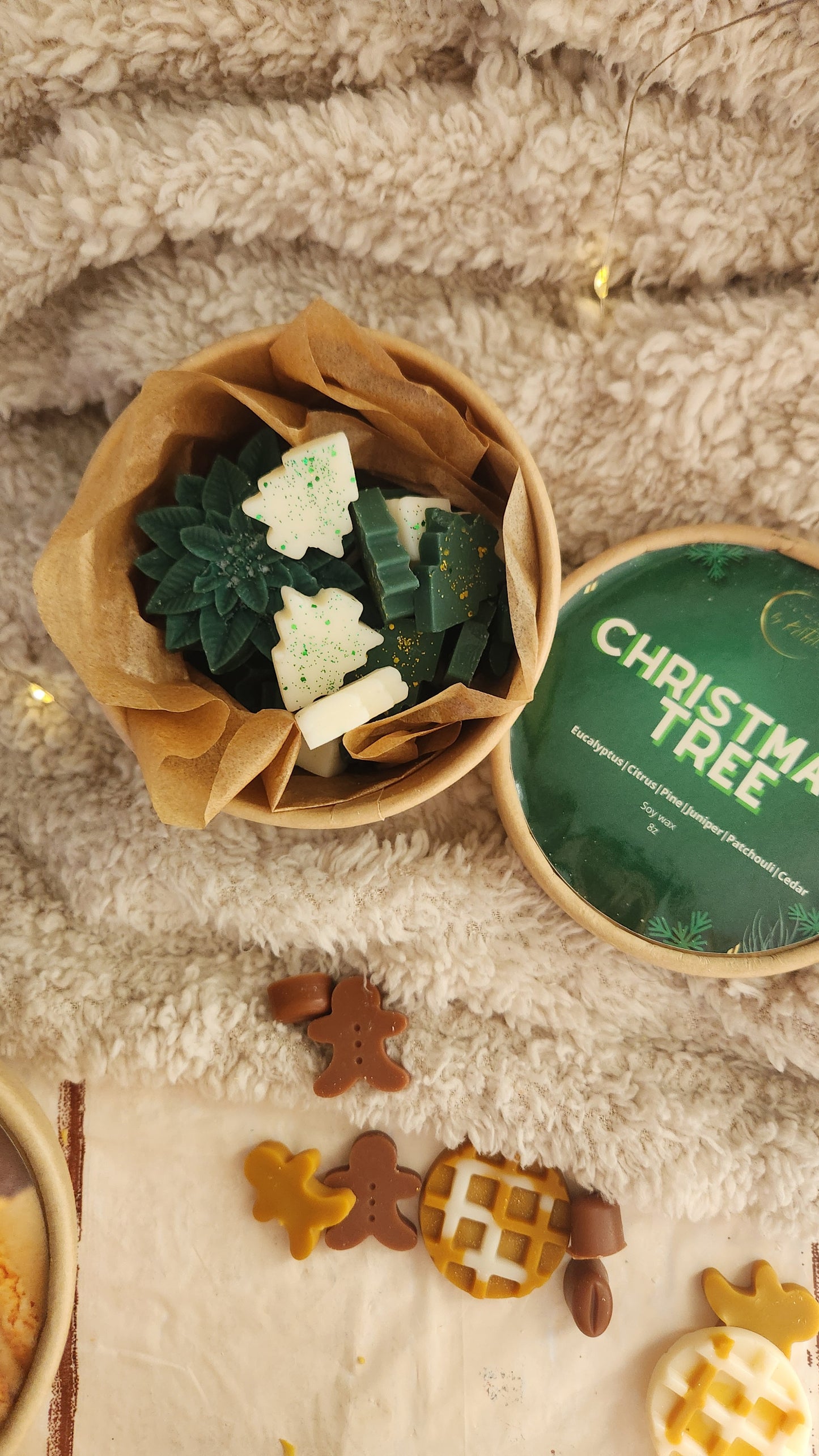 Happy Hour 4 set de Wax melts Christmas Tree