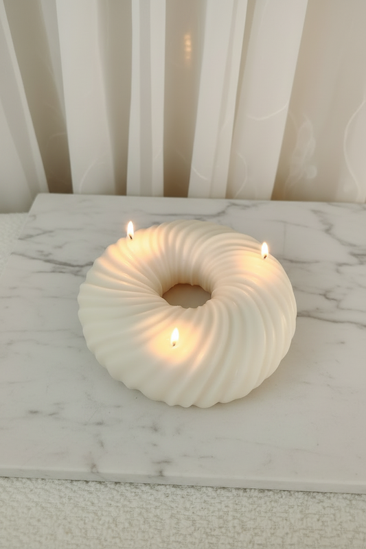 Vela Aureola Escultural — 50 oz