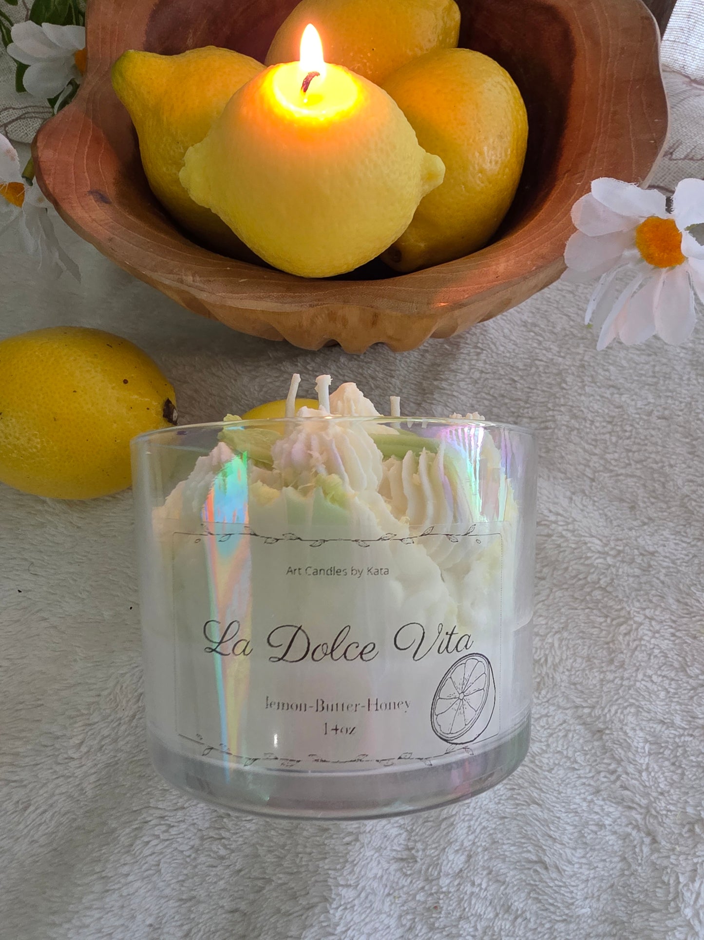 Pack Velas verano en recipientes