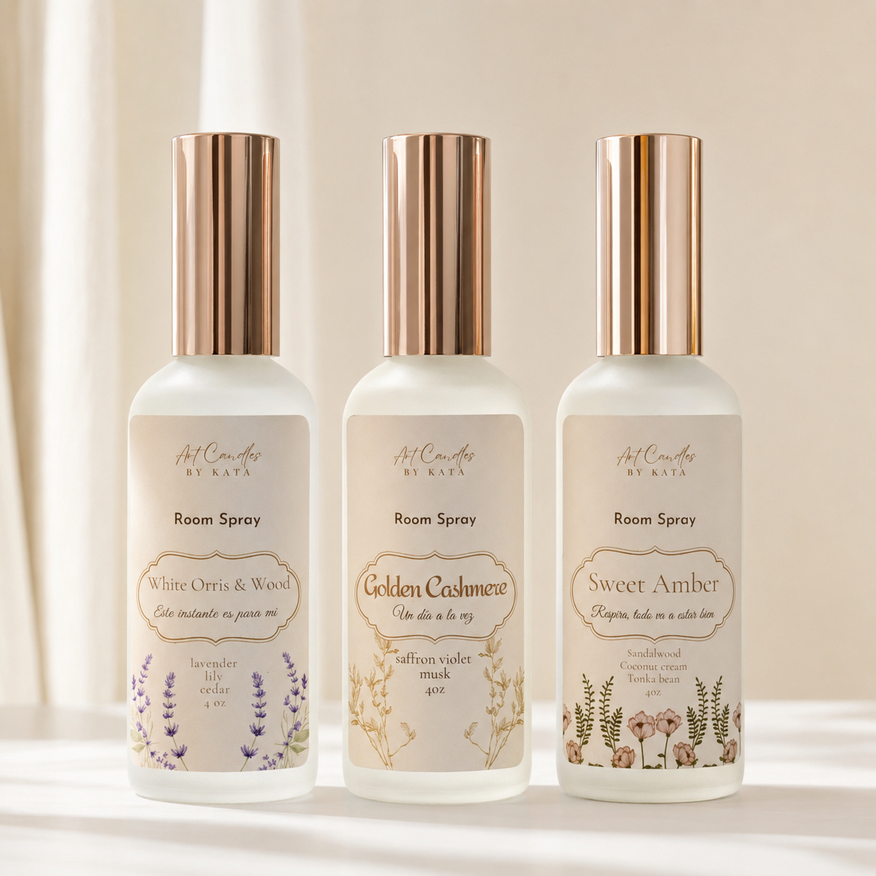 Room Sprays  — Rituales para transformar tu espacio