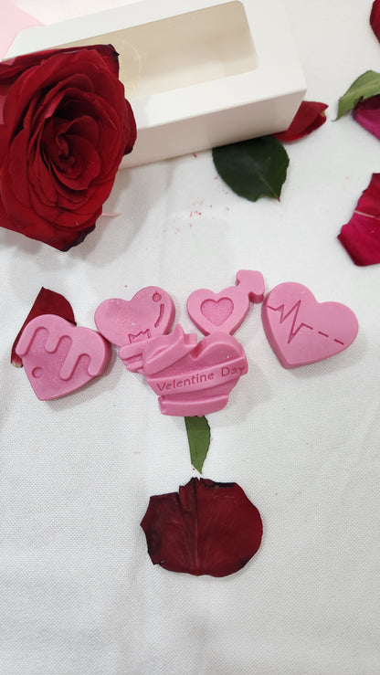 Wax melts Valentine's Day Rosa