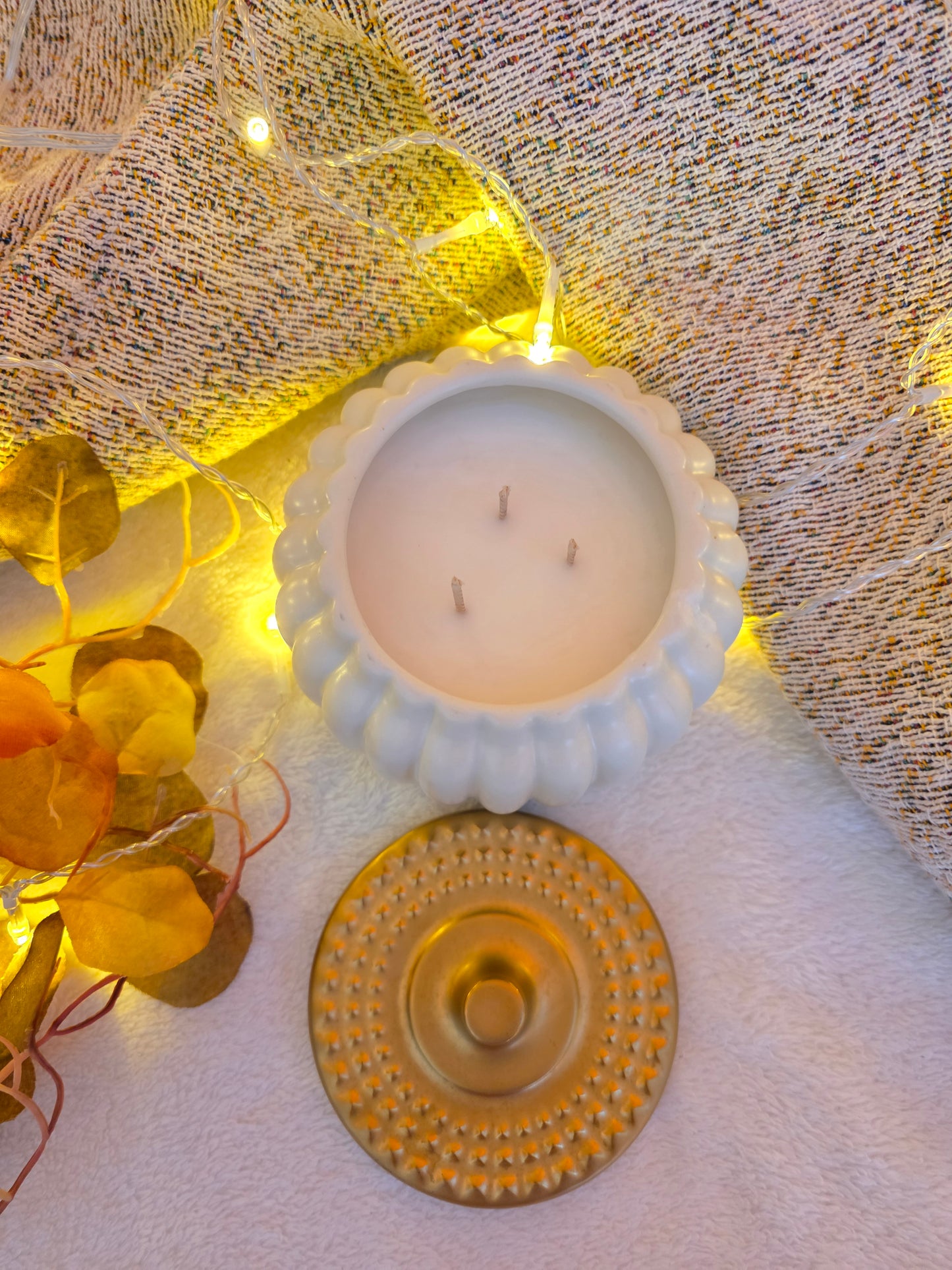 ✨Vela White Pumpkin Bliss