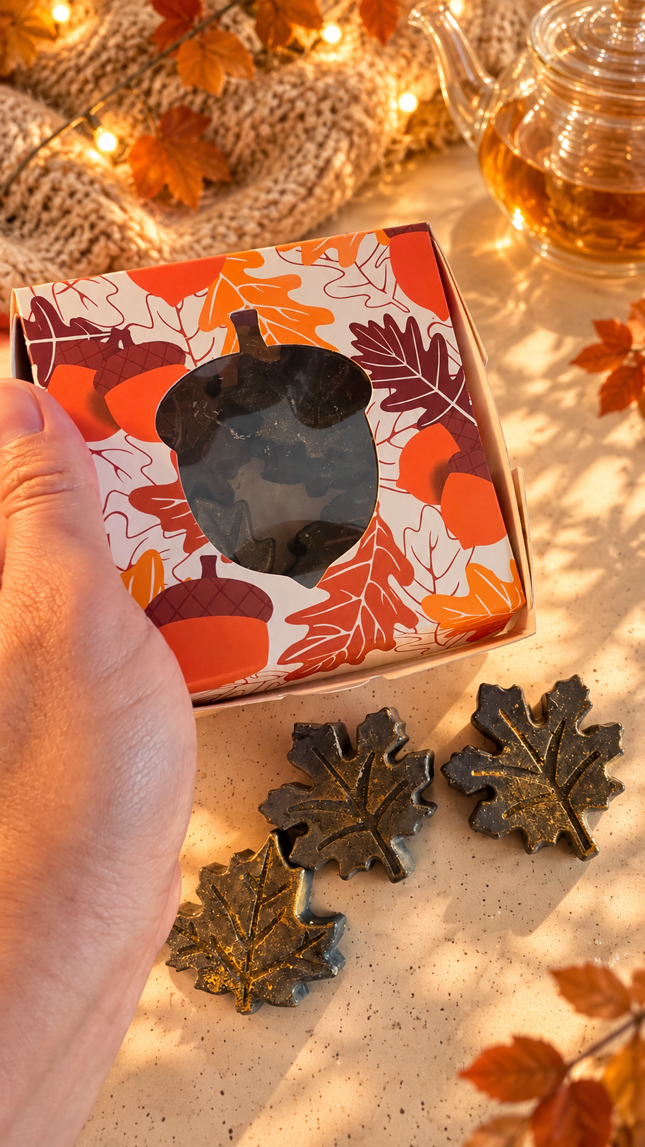 Wax melts Golden Leaves
