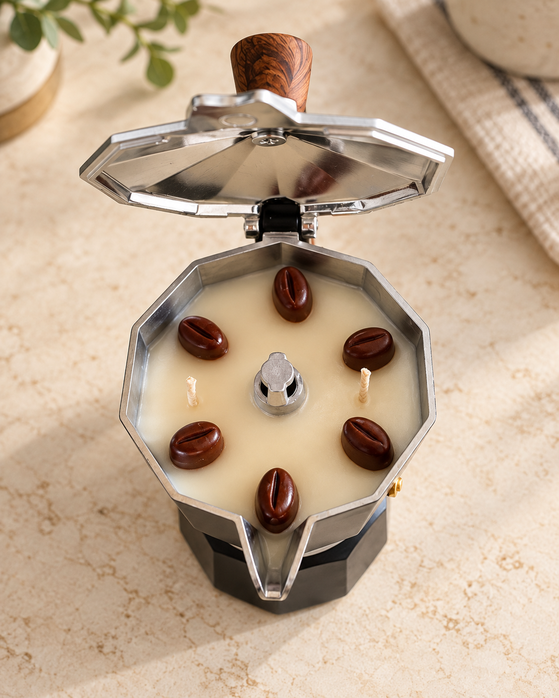 Vela de Café 3 tazas