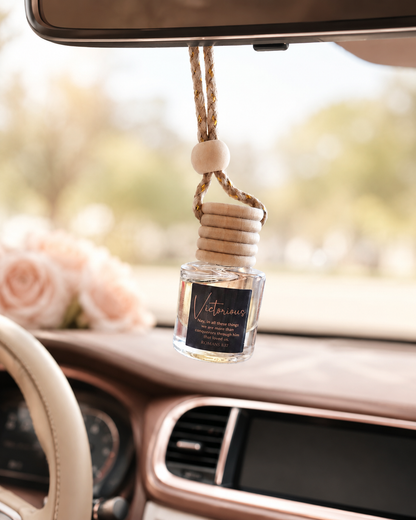 Difusor de Auto, aroma + frase para tu camino