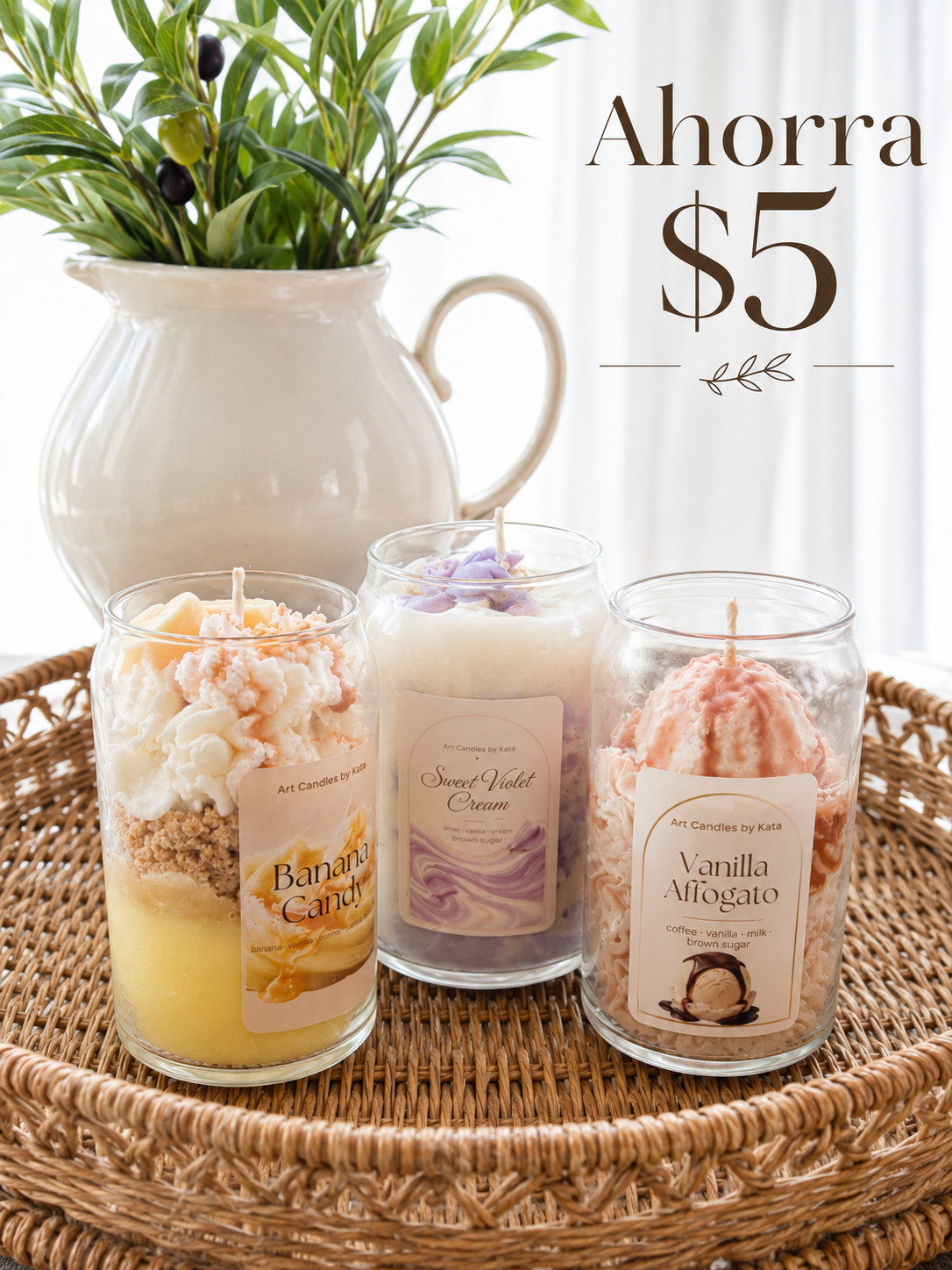 Pack de Velas Sweet Summer Trío