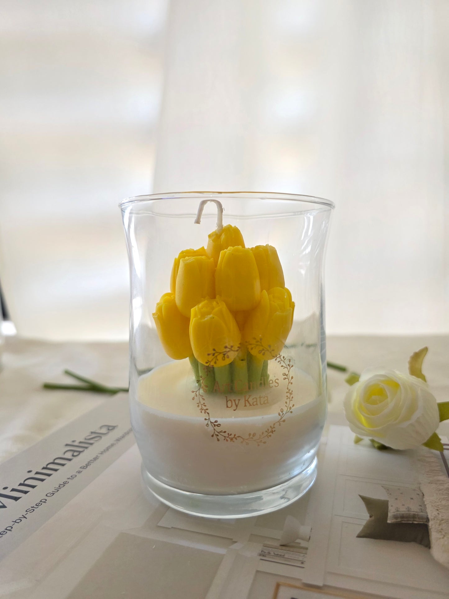 Vela Jardín de tulipanes